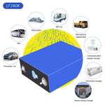 EVE LF280K 3.2V LiFePO4 Prismatic Battery Cell LF280K (2PCS) - IMRENBATTERIES.COM