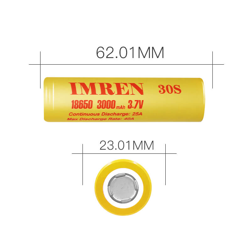 IMREN-18650-30S-3000mAh-3.7V-Size-Details