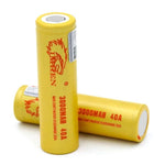 IMREN-2PCS-18650-3000mAh-40A-Lithium-Rechargeable-Battery-for-DJI-Drone