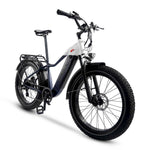 IMREN Rechargeable Electronic Fat-Tyre E-Bike (Navy Blue) - IMRENBATTERIES.COM