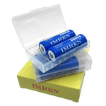 IMREN 18500 1200mAh 3.7V Lithium Rechargeable Battery(4PCS/Pack) - IMRENBATTERIES.COM