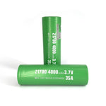 IMREN 21700 4000mAh 3.7V 35AMax Rechargeable Battery Horizontal figure