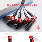 IMREN Lithium 1.5V 2800mWh Rechargeable AA Battery with Micro USB Cable - IMRENBATTERIES.COM
