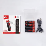 IMREN Lithium 1.5V 2800mWh Rechargeable AA Battery with Micro USB Cable - IMRENBATTERIES.COM