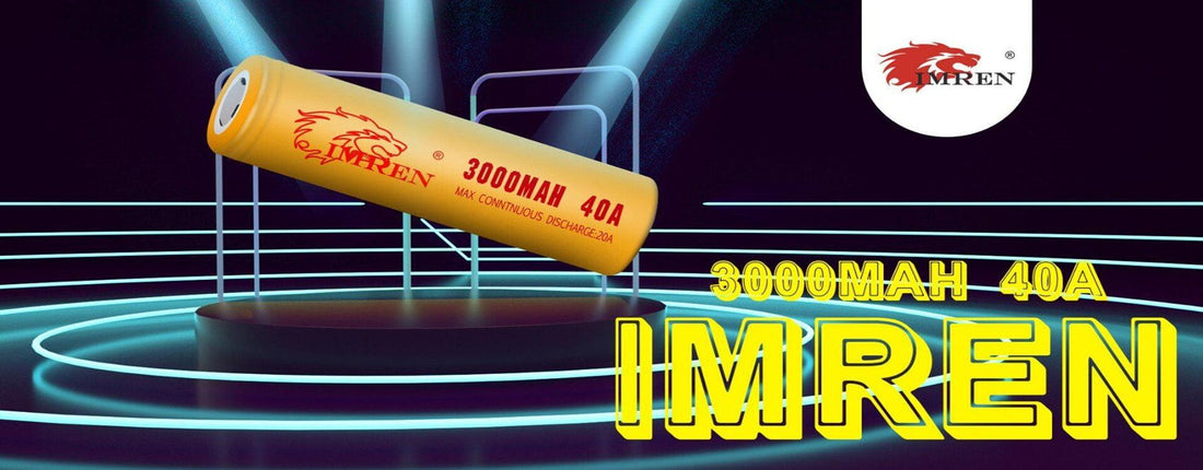 IMREN 18650 3000mAh Max 40A Rechargeable Battery Introduction - IMRENBATTERIES.COM
