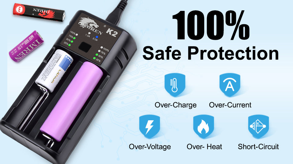 18650 Battery Charger How to Choose the Right Model  IMREN Battery