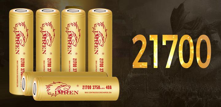 imren rechargeable batteries 21700 lithium battery pack