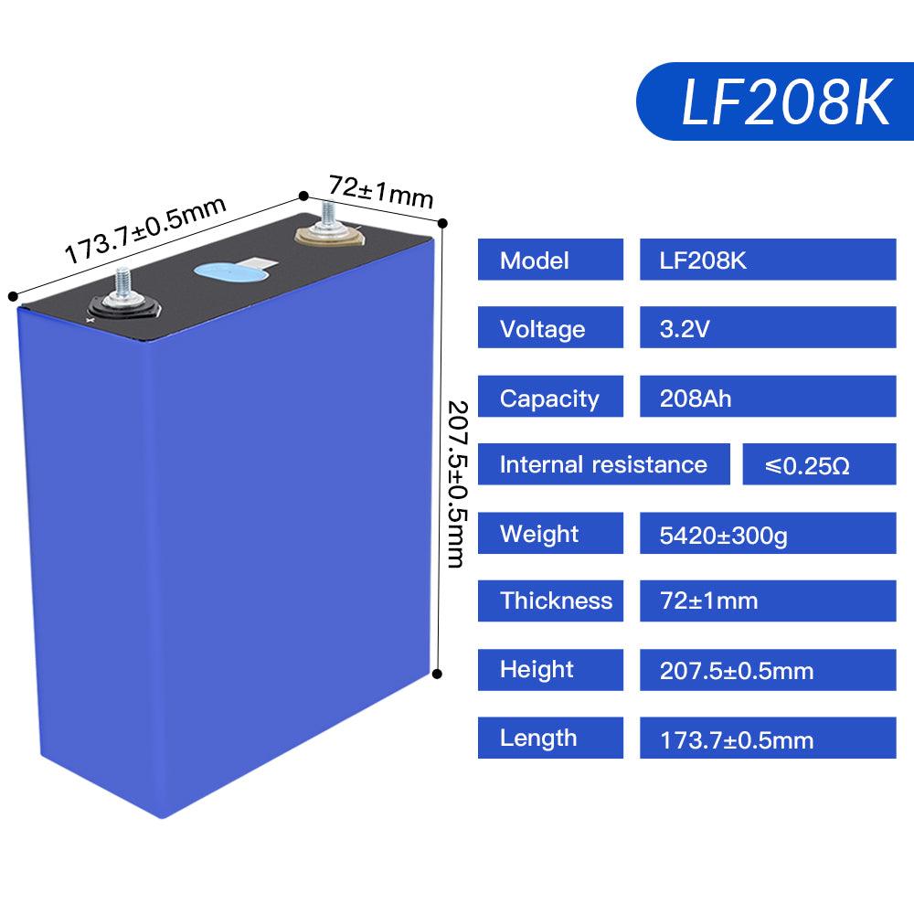 Why EVE LF280K 3.2V LiFePO4 Prismatic Battery Cell LF280K is the Best Choice for Your Project - IMRENBATTERIES.COM