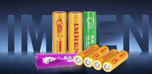 18650 Rechargeable Battery | IMREN Battery | 3.7V 18650 Rechargeable Battery for Vape,e-Cigarette,Flashlights,Electric Cars,Electric Kick Scooters,e-Bikes...