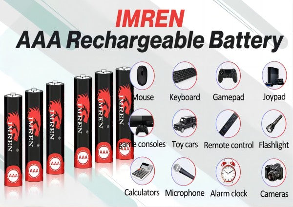 A Comprehensive Guide to NiMH Rechargeable Batteries | IMREN Battery