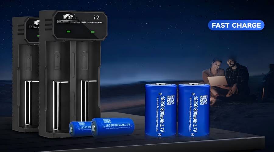 Can I Charge an 18650 Battery with an AA Charger A Safer Solution with the IMREN I2 Dual-Slot Universal Charger  IMREN Battery