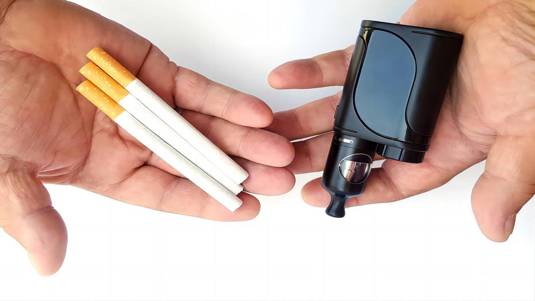 Electronic Cigarettes vs. Traditional Tobacco Health and Choices  IMREN best 18650 vape Battery