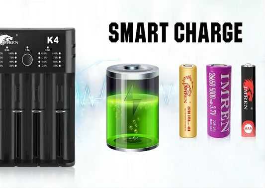 IMREN K4 4-Slot Universal Rechargeable Li-ion Battery Charger with USB Port: A Comprehensive Guide | IMREN Battery