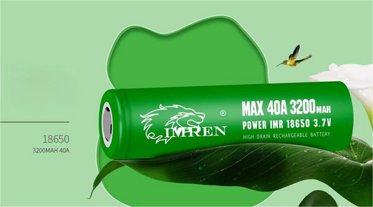 IMREN 18650 3200mAh 40A Rechargeable Lithium Battery: High-Performance Review | IMREN Battery