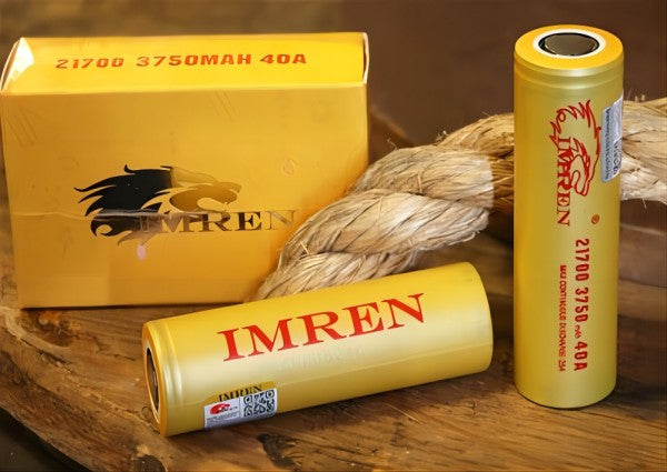 IMREN 21700 3750mAh 40A Rechargeable Lithium Battery: Power Redefined | IMREN Battery