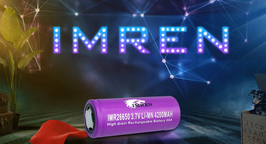 IMREN 26650 4200mAh 60A Rechargeable Lithium Battery Empowering Performance with Precision  IMREN Battery