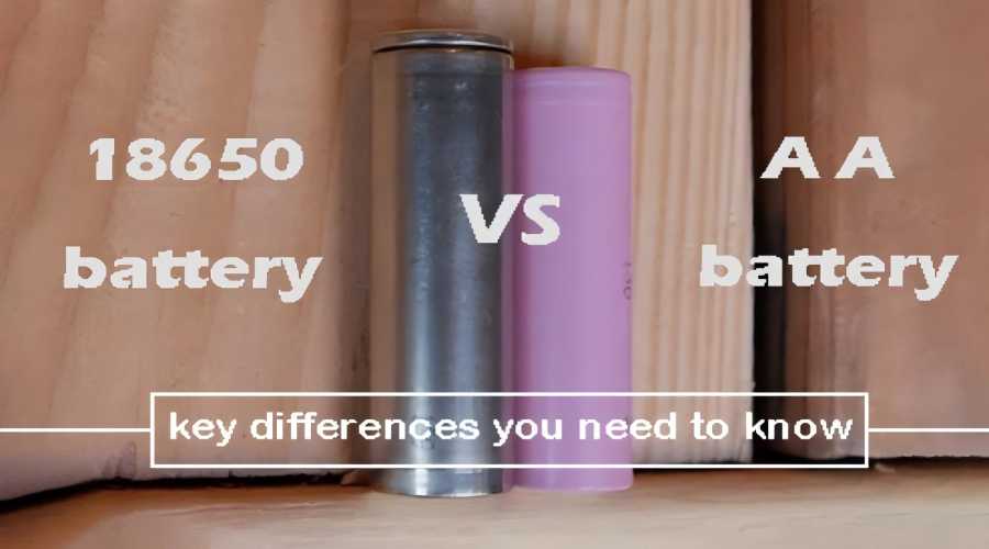 Is an 18650 Battery the Same as an AA/AAA? | IMREN Battery