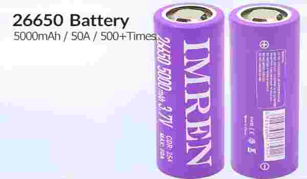 The Evolutionary Tale of 26650 Rechargeable Batteries | IMREN Battery