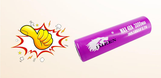 IMREN 3.7V Rechargeable 18650 lithium batteries