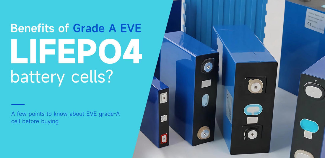 Benefits of EVE Grade-A Lithium Iron Phosphate batteries (LiFePO4) ? | IMREN Battery Store