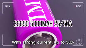 Unleashing Power: IMREN 26650 5000mAh 50A Rechargeable Lithium Battery | IMREN Battery