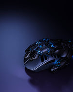 DAREU A950pro Al-Mg Alloy 4KHz Polling Rate Wireless Gaming Mouse: Magnalium Shell, PAW3395 26K DPI Sensor,15min Fast-Charging,55g Ultra-Lightweight,5 Programmable Buttons, Tri-Mode Connectivity