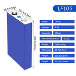EVE-rechargeable-LF105-100Ah3.2V-LiFePO4-Prismatic-Battery-LFP-Cell-(16PCS)-size