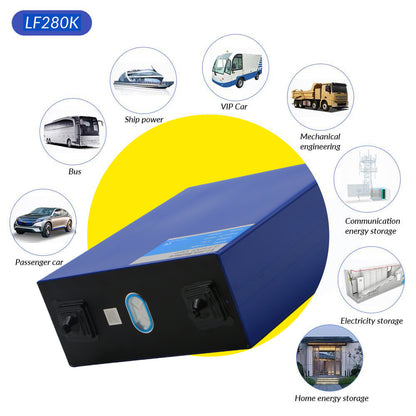 Exencell LF280k 280Ah Li-ion LiFePO4 Battery Cells (4PCS)
