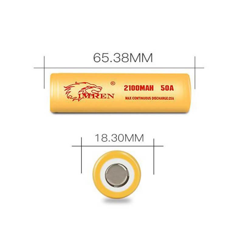 IMREN-18650-2100mAh-50A-Gloden-Rechargeable-Battery