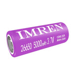IMREN-26650-5000mAh-50A-Purple-Lithium-Rechargeable-Battery-for-ebike