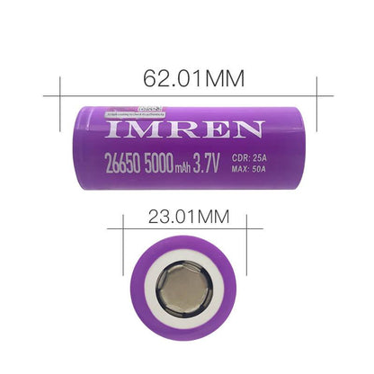 IMREN-26650-5000mah-3.7v-50A-size-details