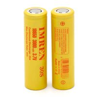 IMREN 18650 3000mAh 25A Rechargeable Lithium Battery  (2PCS/Pack)