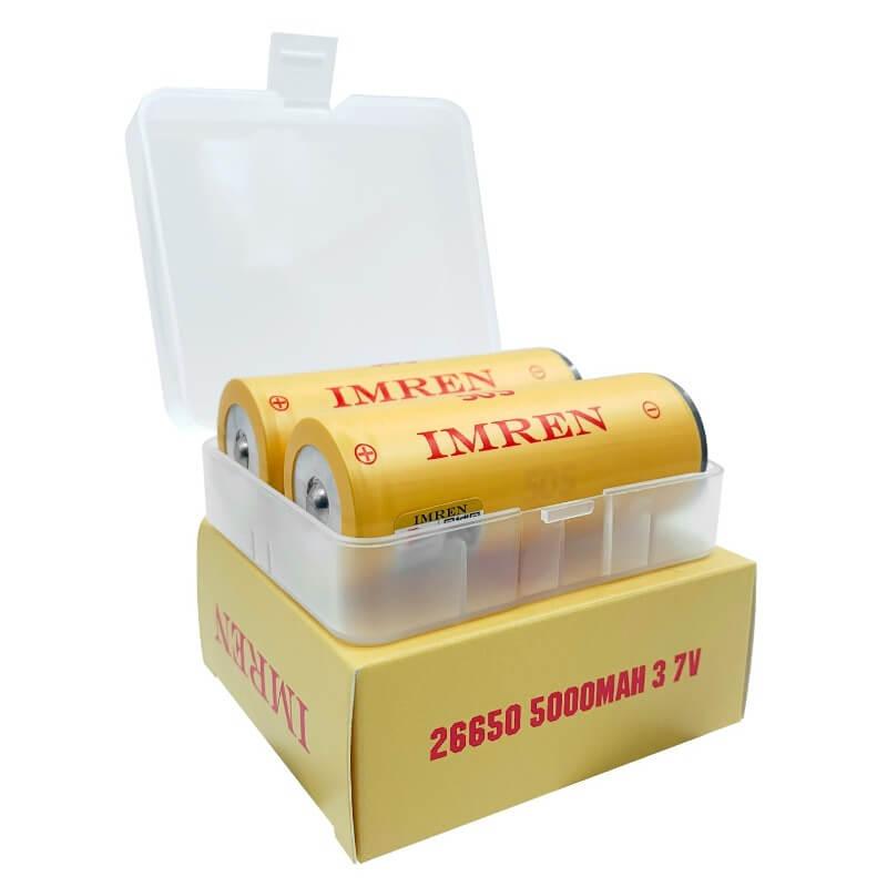 Rechargeable 18650/21700/26650 Lithium-ion Battery