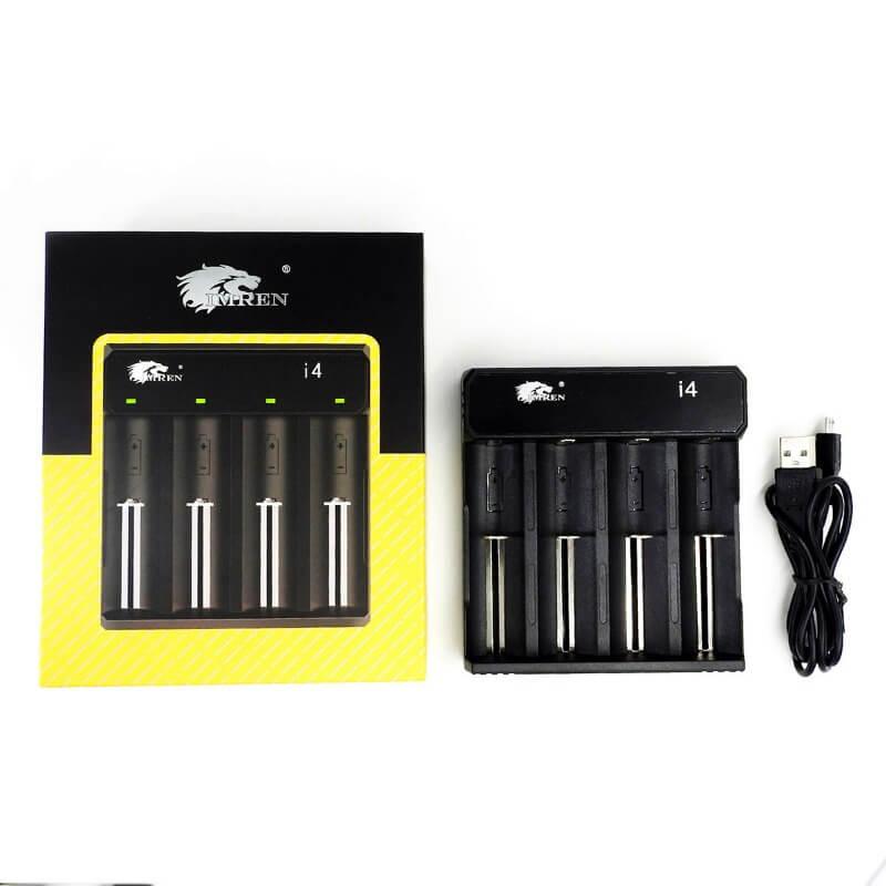 IMREN-5V2A-USB-TypeC-18650-21700-26650-18500-18350-20700-Lithium-NiMH-Battery-Charger-4Bay