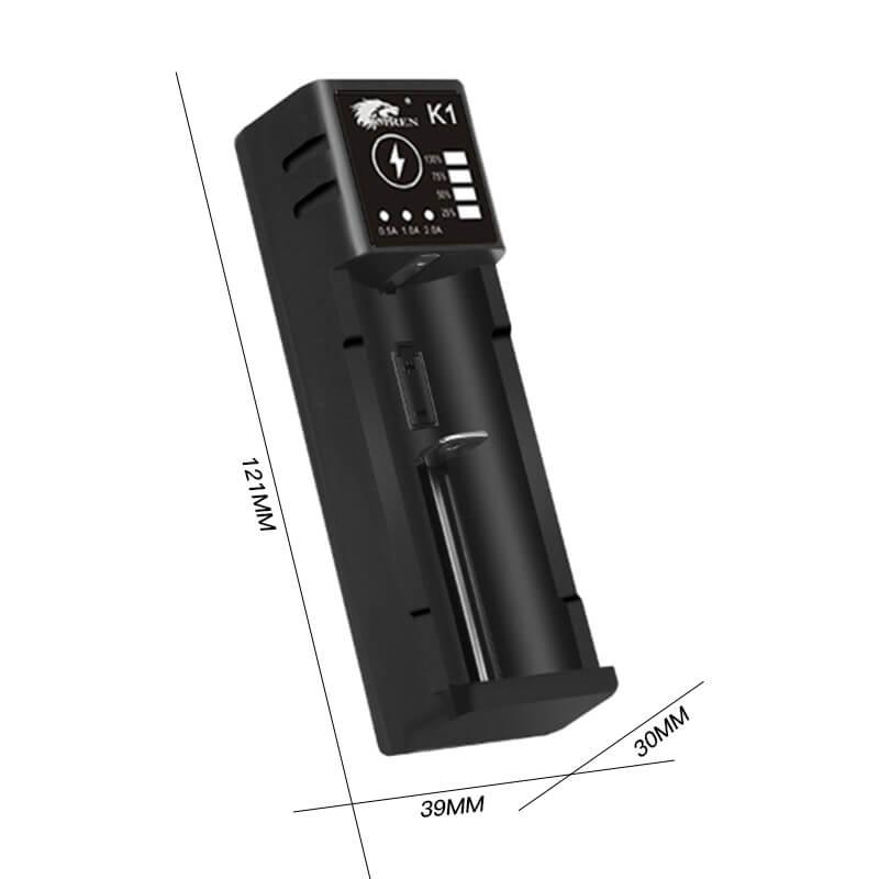 IMREN-K1-1-Single-potr-battery-charger-for-18650-21700