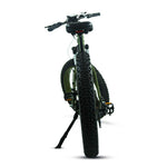 IMREN Sports Fat Tyire Electric e-Bike with Steering Damper (Forest Green) - IMRENBATTERIES.COM