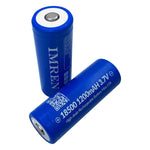 IMREN 18500 1200mAh 3.7V Lithium Rechargeable Battery(4PCS/Pack) - IMRENBATTERIES.COM