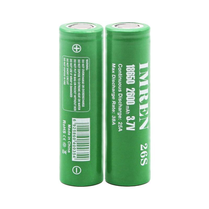 IMREN_18650-rechargeable_battery_2600mAh_25A_26s